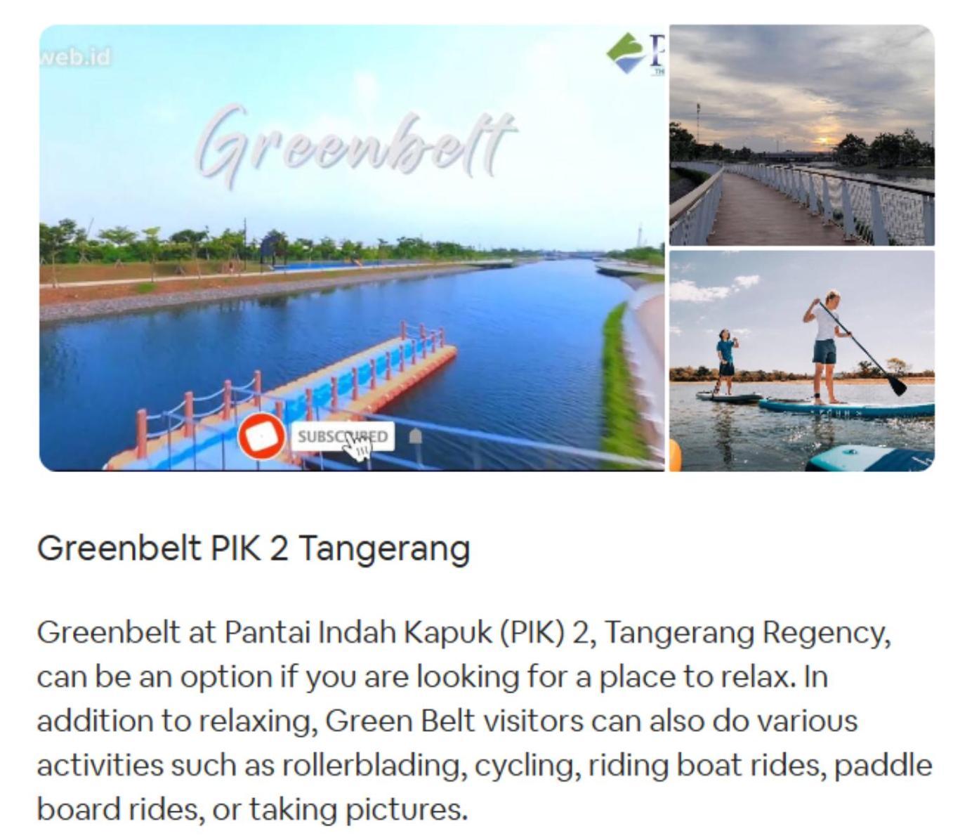 Studio Sea View Apartment At Gold Coast Pik By Mysweethome Jakarta Eksteriør billede