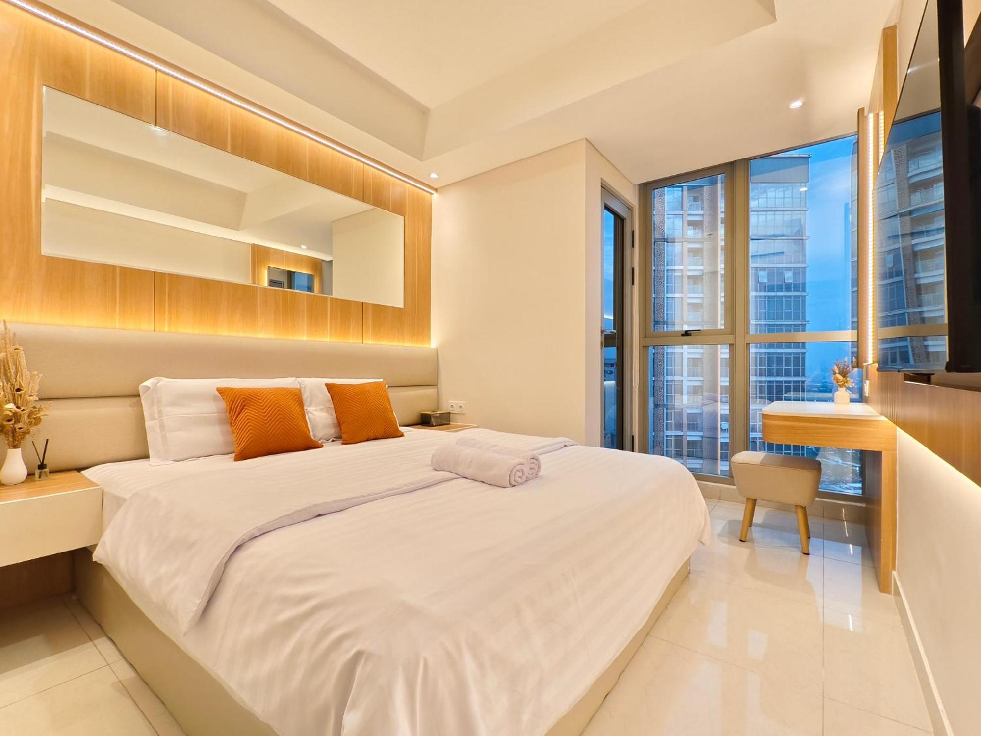 Studio Sea View Apartment At Gold Coast Pik By Mysweethome Jakarta Eksteriør billede